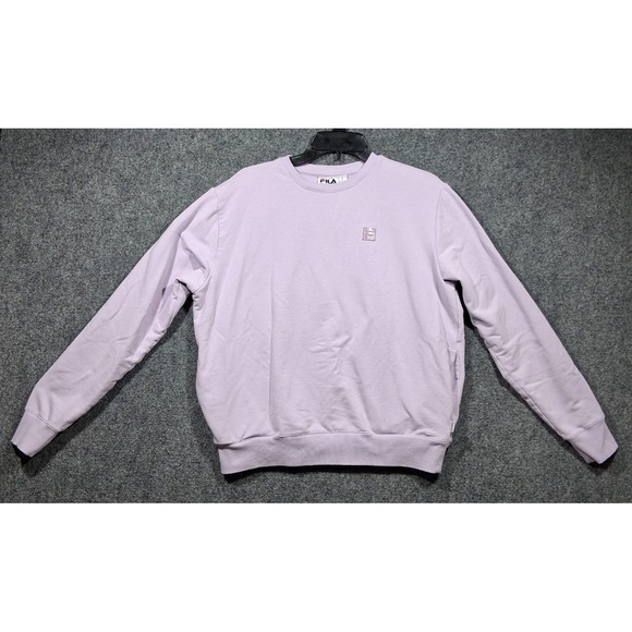 Fila Women's Crewneck Pullover Sweatshirt Lavender Size Medium - Picture 1 of 11
